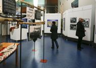 Exposici�n. Parte de los fondos de la muestra �150 anos dunha vila mari�eira�, en la imagen, se podr�n ver en la Casa del Mar. 