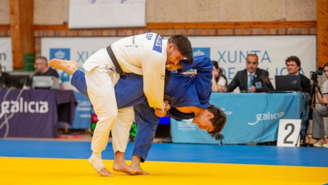 Supercopa de Espa�a de Galicia de Yudo en el pabell�n San Narciso de Mar�n
