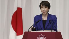 La primera ministra nipona, Sanae Takaichi