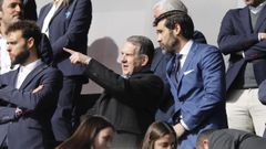 Abel Caballero, en un partido reciente en Bala�dos.