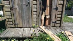 Estado en el que quedaron los ba�os tras los ataques