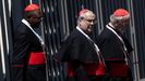 Cardenales de camino a la séptima reunión de las congregaciones generales