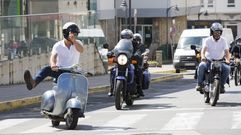 Las motos cl�sicas volvieron a rodar por Berganti�os: �mira las im�genes!