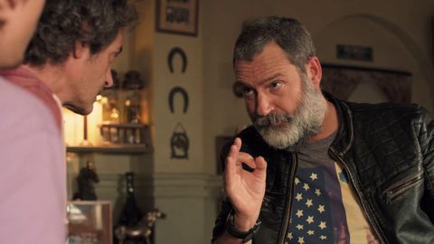 O actor Monti Castieiras, en A lei de Santos