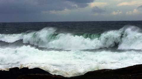 Oleaje en Corrubedo
