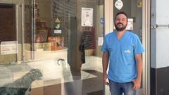 Diego Díaz, veterinario etólogo en la clínica Elviña Vets. 