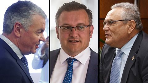 Belarmino Feito, Joel Garc�a y Ovidio de la Roza