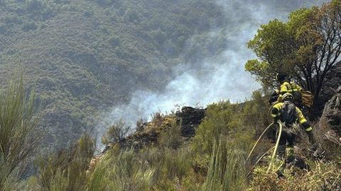 Incendio en A Fonsagrada