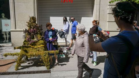 Cientos de personas disfrutaron de la Festa dos Maios de Ourense