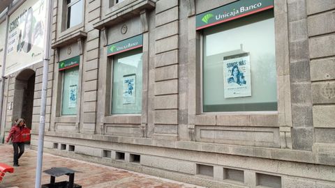 Sede de Unicaja Banco, antiguo Liberbank, en Oviedo