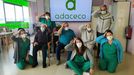 Asociaci�n de Da�o Cerebral de A Coru�a (Adaceco) en la campa�a para conmemorar el d�a dedicado a esta enfermedad