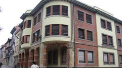 Uno de los edificios, en Avil�s