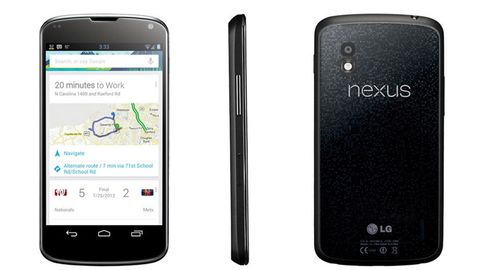 Google Nexus XXL 1.La imagen del mvil en Carphone warehouse fue recogida por varios blogs de gadgets.