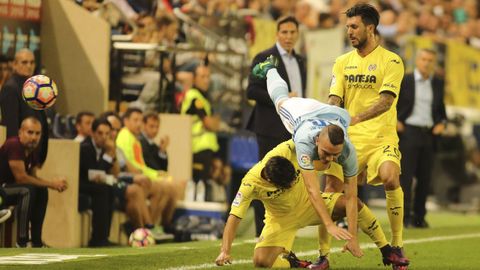 Villarreal-Celta (5-0) de Primera el 16 de octubre del 2016.