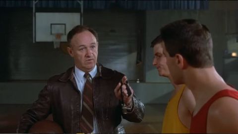 Gene Hackman, en Hoosiers