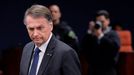 El expresidente Jair Bolsonaro, en el tribunal