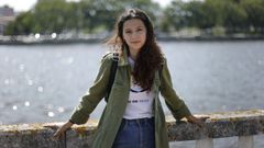 Andrea S�nchez, alumna del curso