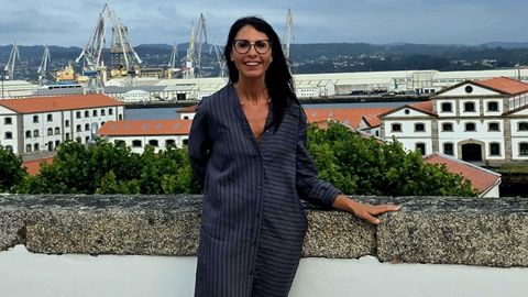 Fern�ndez Luaces, en una fotograf�a tomada en la ciudad de Ferrol