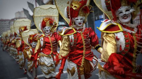 DESFILE DE CARNAVAL EN A CORU�A