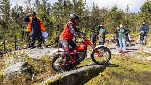 Imagen de archivo de una prueba de trial realizada en Vimianzo.