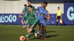 Chuca intenta superar a Jerin en un momento del derbi