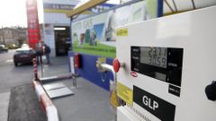 Una gasolinera de Cepsa en Boiro