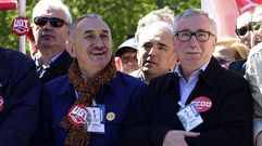 UGT y CC.OO exigen en las marchas del 1 de mayo un cambio urgente en las polticas econmicas