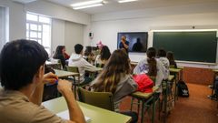 IES Virxe do Mar de Noia, el pasado mes de septiembre