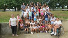Los j�venes participantes