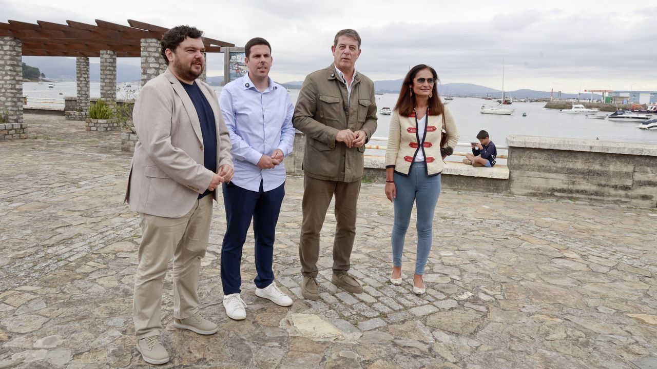 Los socialistas piden a la Xunta el arreglo del paseo de O Cantiño, en A Illa
