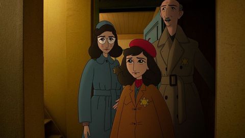 Ari Folman relata desde la animacin la historia de Anna Frank.