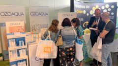 Jornadas organizadas en Santiago por Ozoaqua para presentar sus innovaciones, en foto de archivo