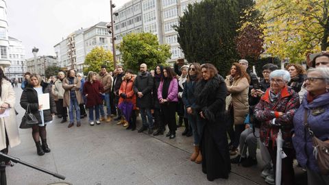 El acto central del 25-N del Concello de Lugo tuvo lugar en Santo Domingo