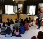 Un instante de la visita desarrollada ayer. 