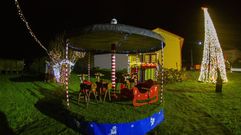 La decoraci�n navide�a de Brandomil, en Zas, en im�genes