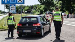 Control en la frontera entre los Pa�ses Bajos y Alemania