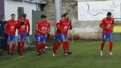 El CD Barco durante un partido