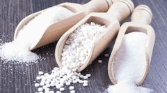 Muestra de diferentes tipos de edulcorantes