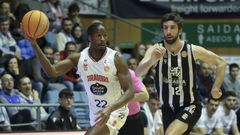 Travis Mannings volvi� a completar un expediente notable en el Obradoiro