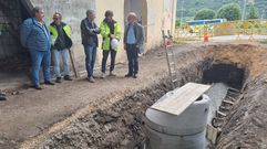Aurentino Alonso y Jos� Antonio Quiroga visitaron las obras.