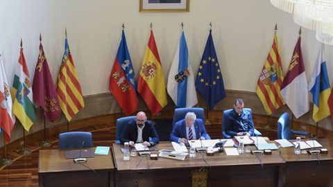 Jos Tom presidi el pleno provincial