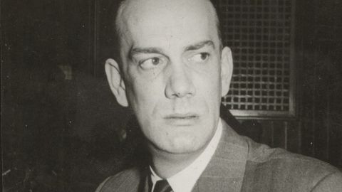 El escritor gallego Camilo Jos Cela, retratado en 1947.