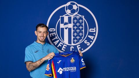 Antonio Molina, a su llegada a Getafe