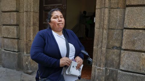 La peruana Blanca Arroyo.