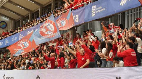 Final de la Copa Galicia 2026 entre Poio Pescamar y Castro Bloques Cando disputada en Pontevedra