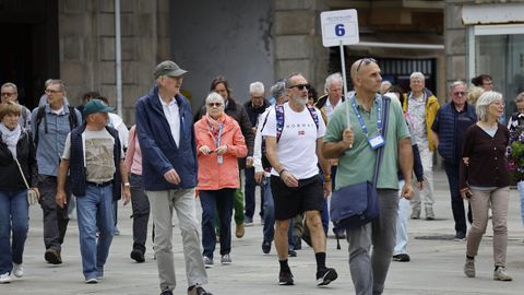 A Coru�a registr� este mi�rcoles una cu�druple escala de cruceros