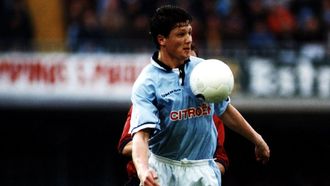 Lubo Penev, durante su etapa en el Celta, en la temporada 1998/1999.