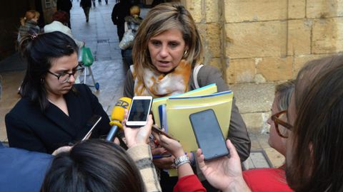 Conchita M�ndez, concejala de Deportes del Ayuntamiento de Oviedo