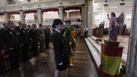 La Policía Nacional celebró su patrón en el Círculo de las Artes