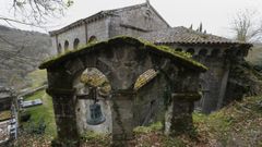 Iglesia rom�nica de Santo Estevo de Ribas de Mi�o
